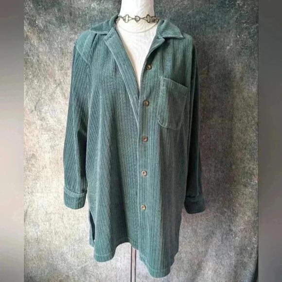 Victoria's Secret Textured Green Cardigan - Picture 2 of 5